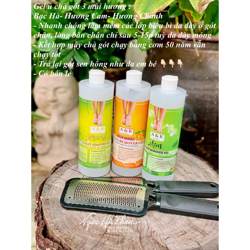 Gel ủ Chà gót mềm siêu tốc