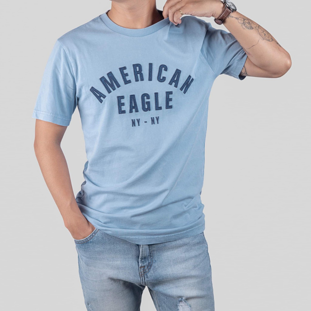 Áo thun Cổ Tròn Eagle- Chất Liệu Cotton Thoáng Mát- Phong Cách Thời Trang