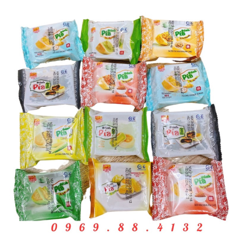 Bánh Pía Kim Sa TÂN HUÊ VIÊN Tan Chảy 15 vị mới 2023- Đặc Sản Sóc Trăng