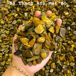 Vụn Đá Tóc Vàng Tự Nhiên Phong Thuỷ