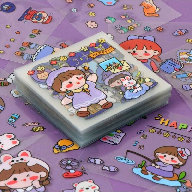 🧩🍎📚3️⃣TẤM STICKER TRANG TRÍ KHÔNG THẤM NƯỚC🎄⚜🎀