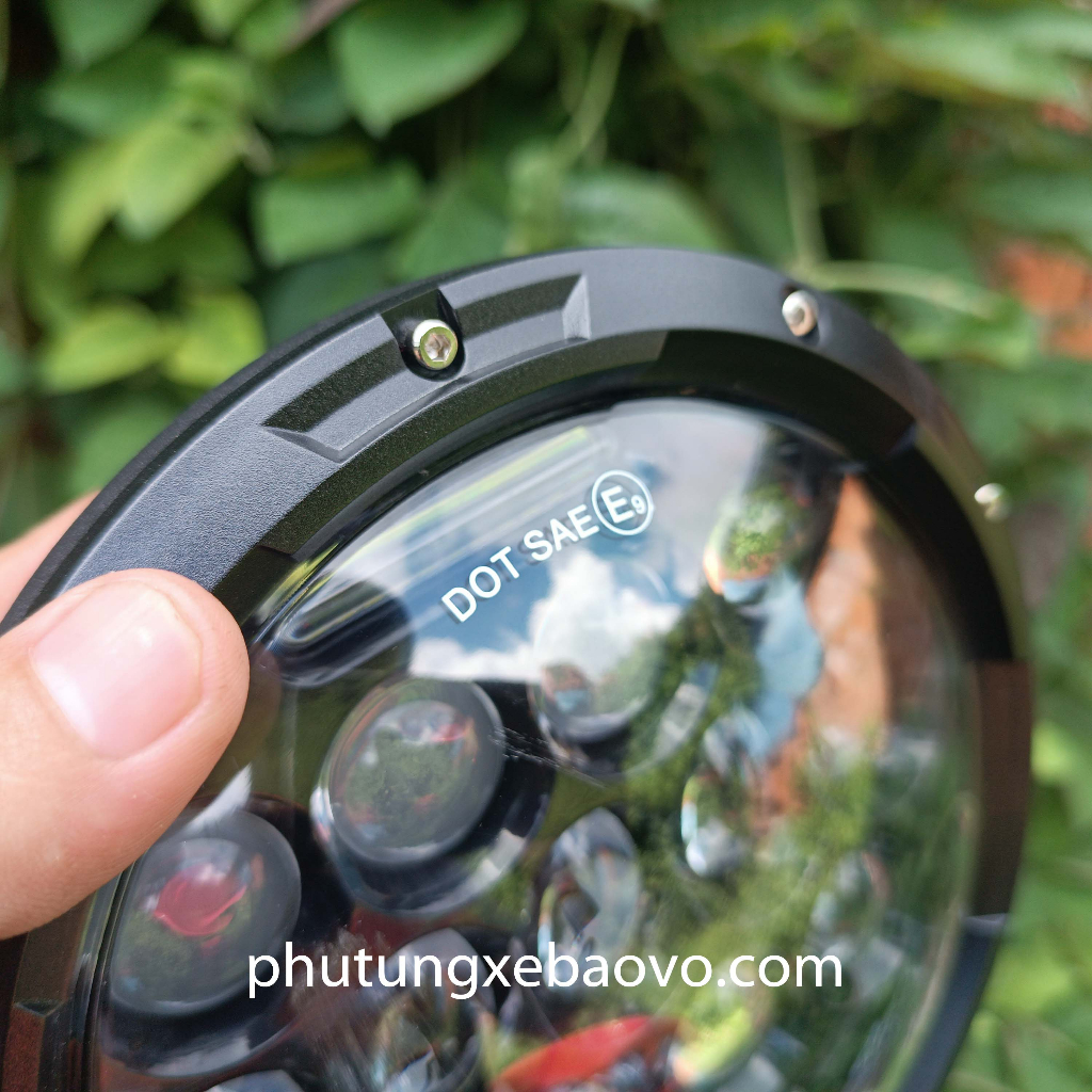 Đèn pha LED 7inch thích hợp gắn vào gáo đèn hoặc độ chế