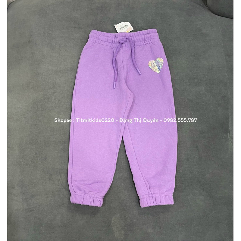 Quần nỉ dư xịn bé gái 12m-8y