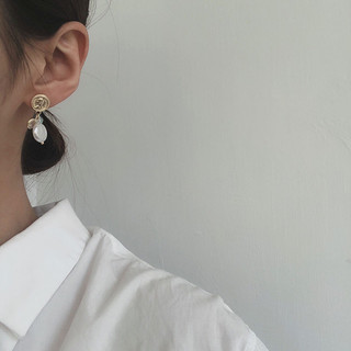 Bông tai ngọc tua rua b149