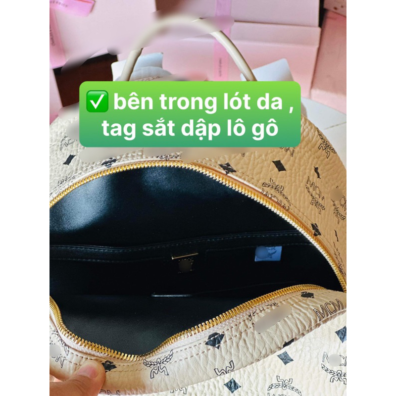 Balo lót da thời trang nam nữ size 40 | ba lô đi học đựng vừa A4 laptop