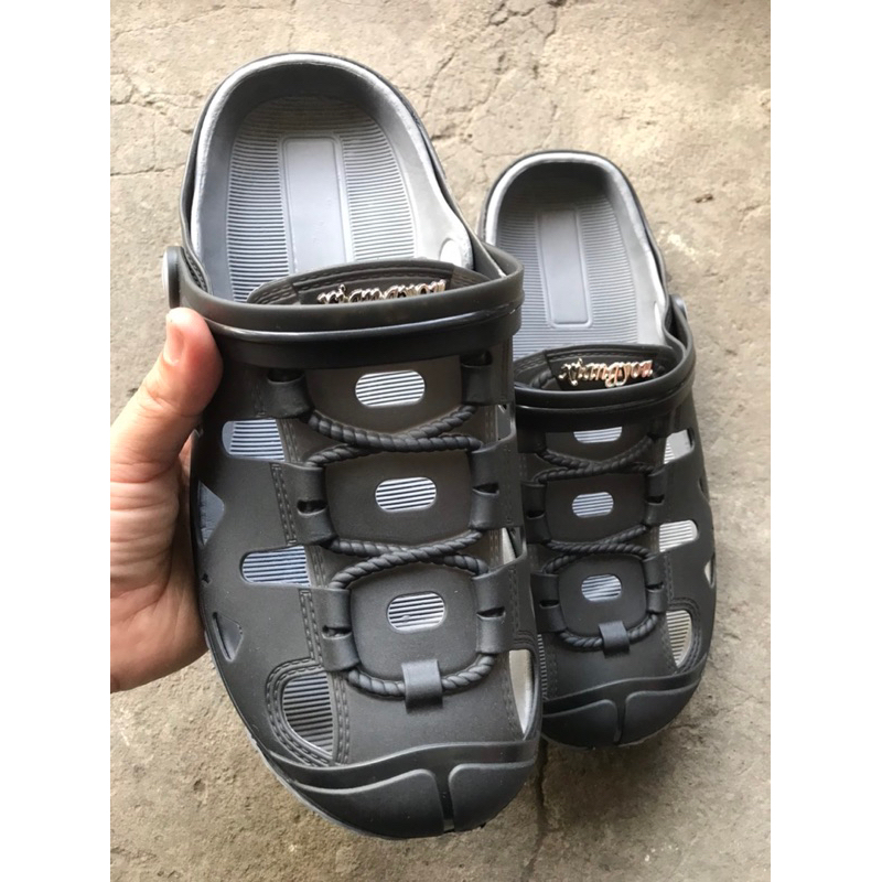 Sandal nhựa siêu nhẹ nam, size 40-44, form nhỏ tăng size