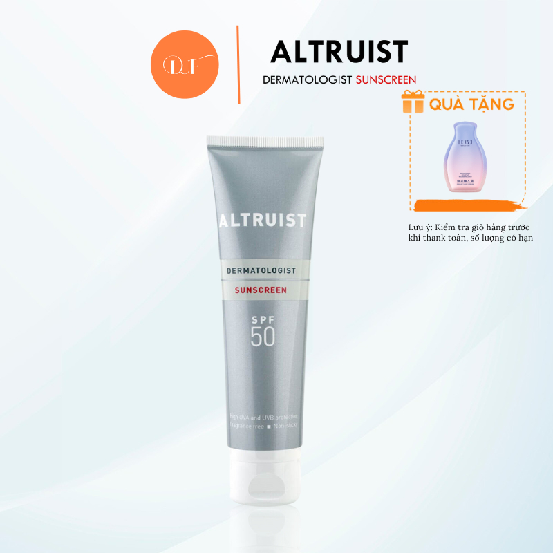 Kem Chống Nắng Altruist Dermatologist Sunscreen SPF50 100ml bảo vệ da