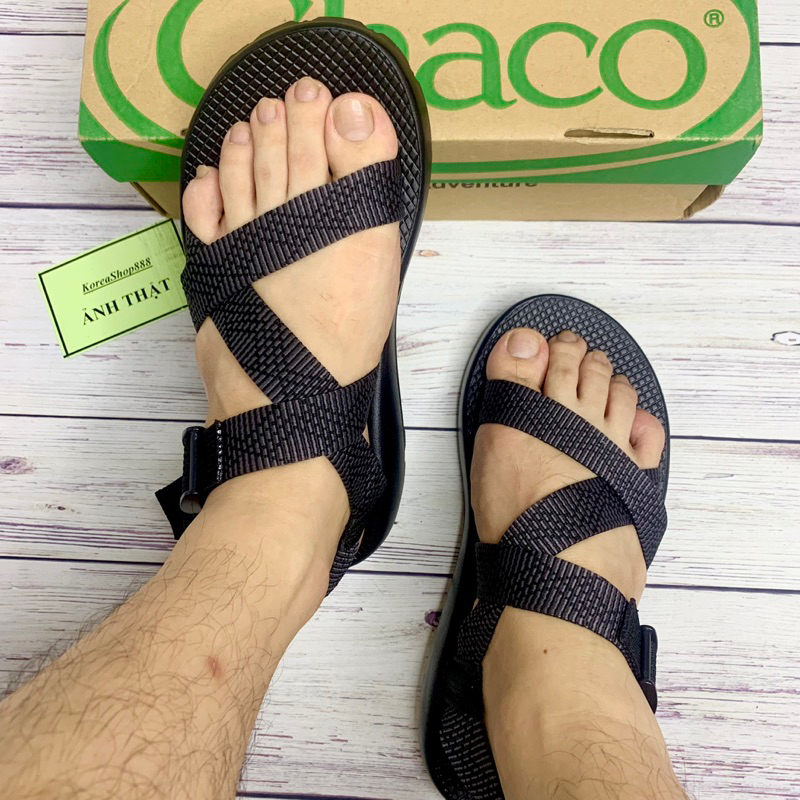 Dép Sandal Nam ChaCo Quai Dù Cao Cấp D72n
