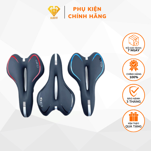 Yên Xe Đạp Active Cao Cấp,Siêu Êm Siêu Mềm, Có Rãnh Thoáng Khí, Chống Nước Không Cần Dùng Bọc Yên