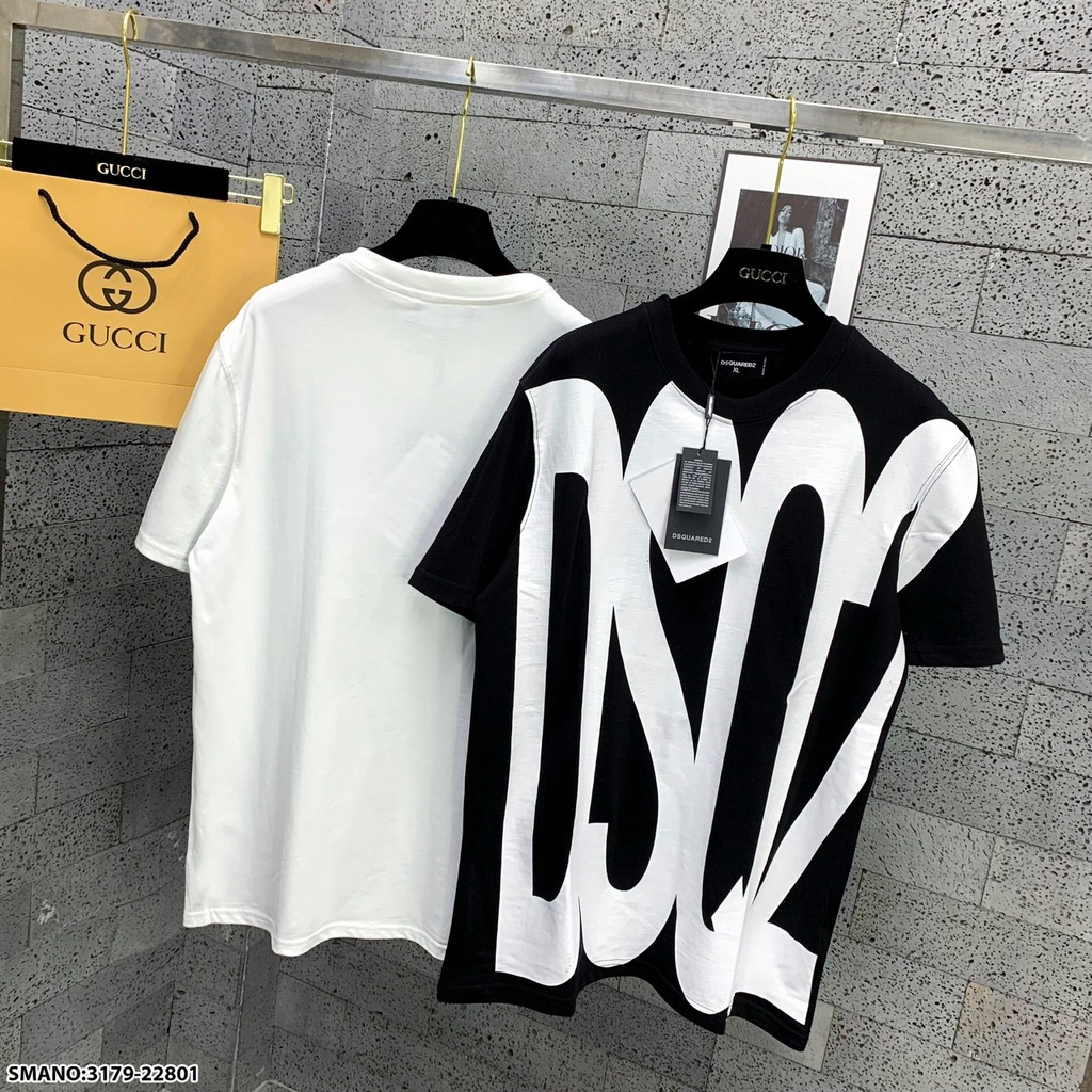 🔥Hot🔥Áo Phông Nam DSQ Chữ To Hàng Cao Cấp - Áo Thun Nam DSQ Chất Cotton Co Giãn 4 Chiều Đẳng Cấp Thời Trang Hè 2023.
