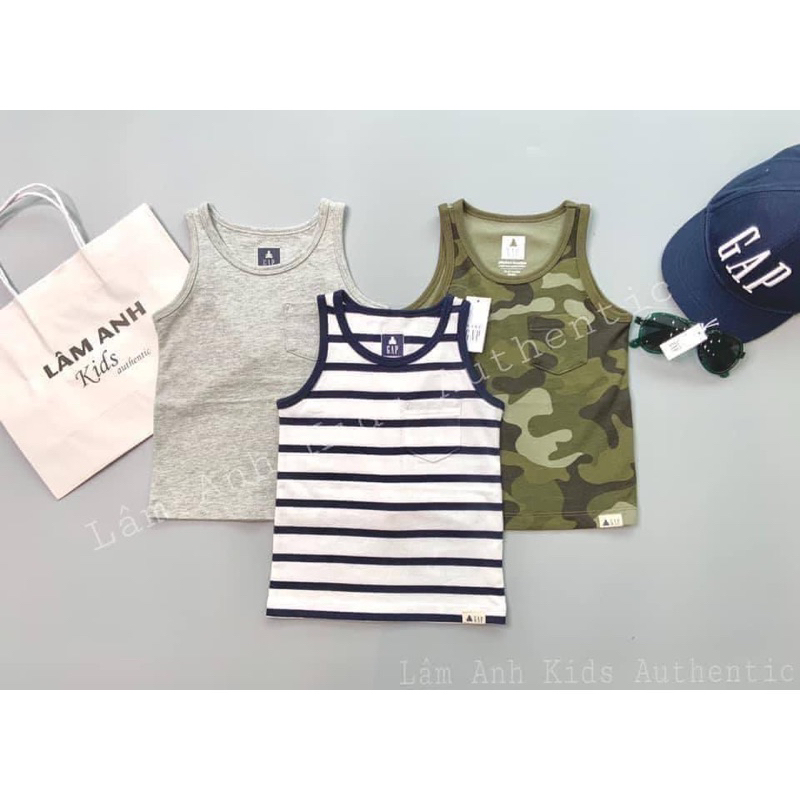 Áo ba lỗ hàng G.ap us - set 3 cái