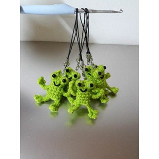 Móc khóa ếch vô tri siu mini 🐸