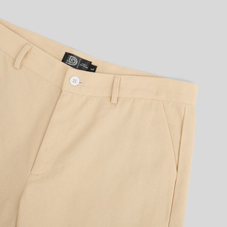 Quần short nam DEWE, vải kaki co giãn nhẹ form Regular | DEWE BASIC SHORT