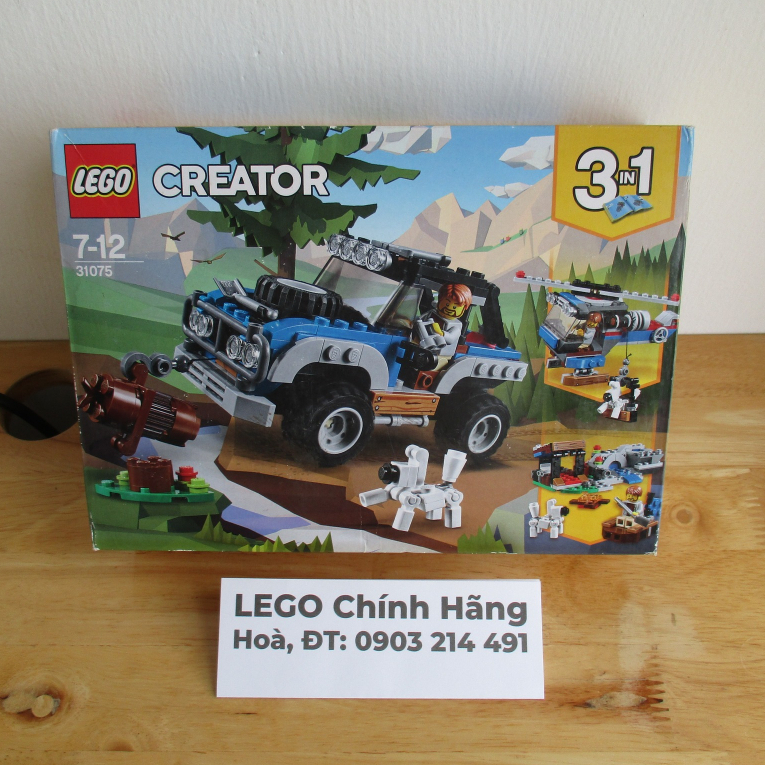 LEGO Creator 31075 Xe Thám Hiểm Vùng Hẻo Lánh