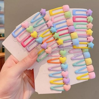 (Phụ kiện) Vỉ 5 kẹp tóc đáng yêu cho bé gái