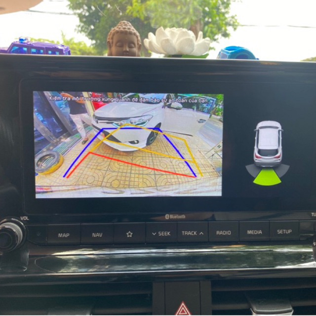Camera 3 Góc Lái sử dụng cho màn hình rin các dòng xe Huyndai - Kia - Mazda - Ford - Honda