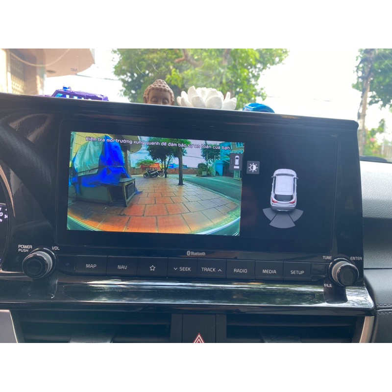 Camera 3 Góc Lái sử dụng cho màn hình rin các dòng xe Huyndai - Kia - Mazda - Ford - Honda