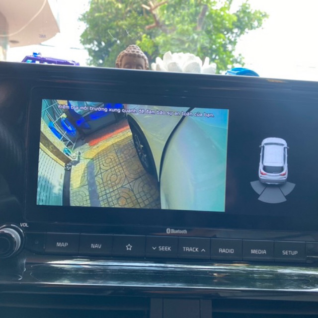 Camera 3 Góc Lái sử dụng cho màn hình rin các dòng xe Huyndai - Kia - Mazda - Ford - Honda