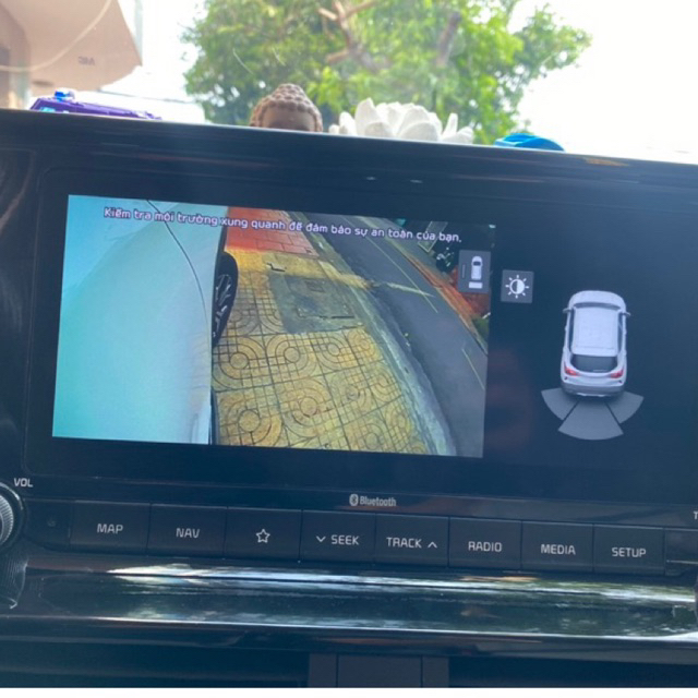 Camera 3 Góc Lái sử dụng cho màn hình rin các dòng xe Huyndai - Kia - Mazda - Ford - Honda