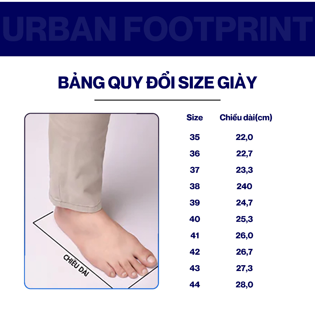 Giày Slipon Eva Phylon Urban Footprint (D2201 AD9) Đen