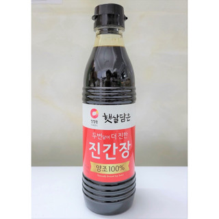 Nước tương hàn quốc deasang 200ml, 500ml - 두번달여 더진한 진간장