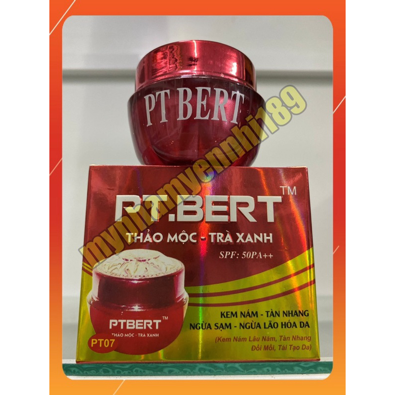 Kem nám , sạm, tàn nhang pt bert thảo mộc trà xanh