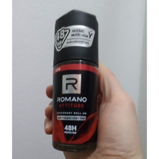 Lăn khử mùi Romano Attitude đỏ 50 ml