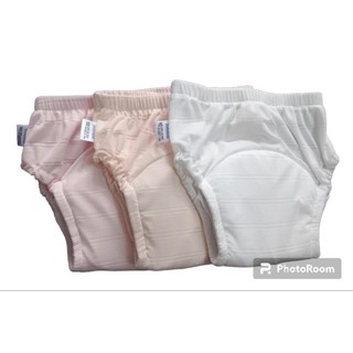 (Bỉm Vải)Combo 05 quần bỏ bỉm Thông Hơi, Bỉm Trơn Gân Tăm Lạnh cho bé trai bé gái 3 đến 22kg