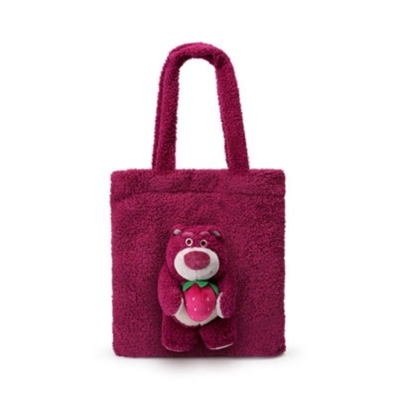 Túi tote gấu dâu Lotso chính hãng của Disney.DCG