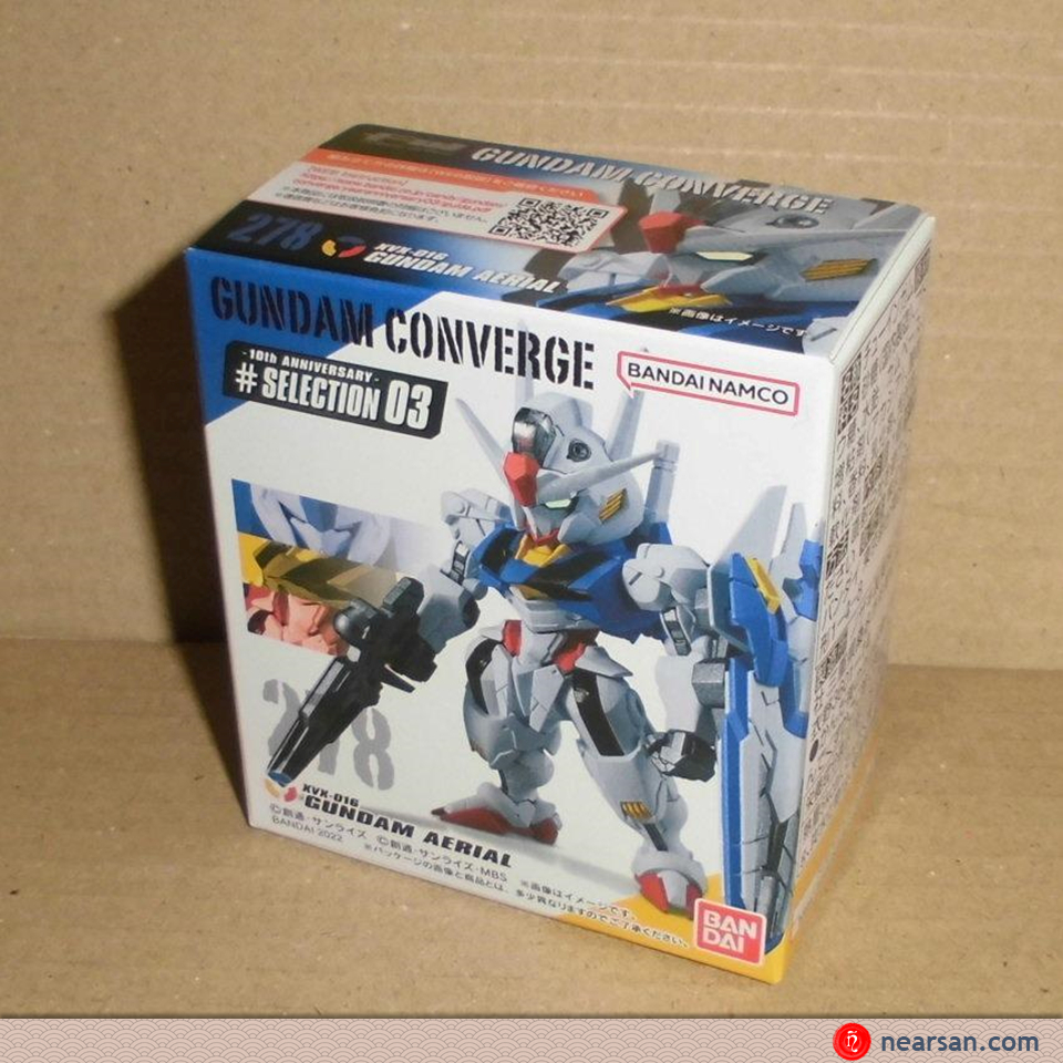 Aerial mô hình bandai fw 278 gundam converge 10th anniversary #selection 03 #23