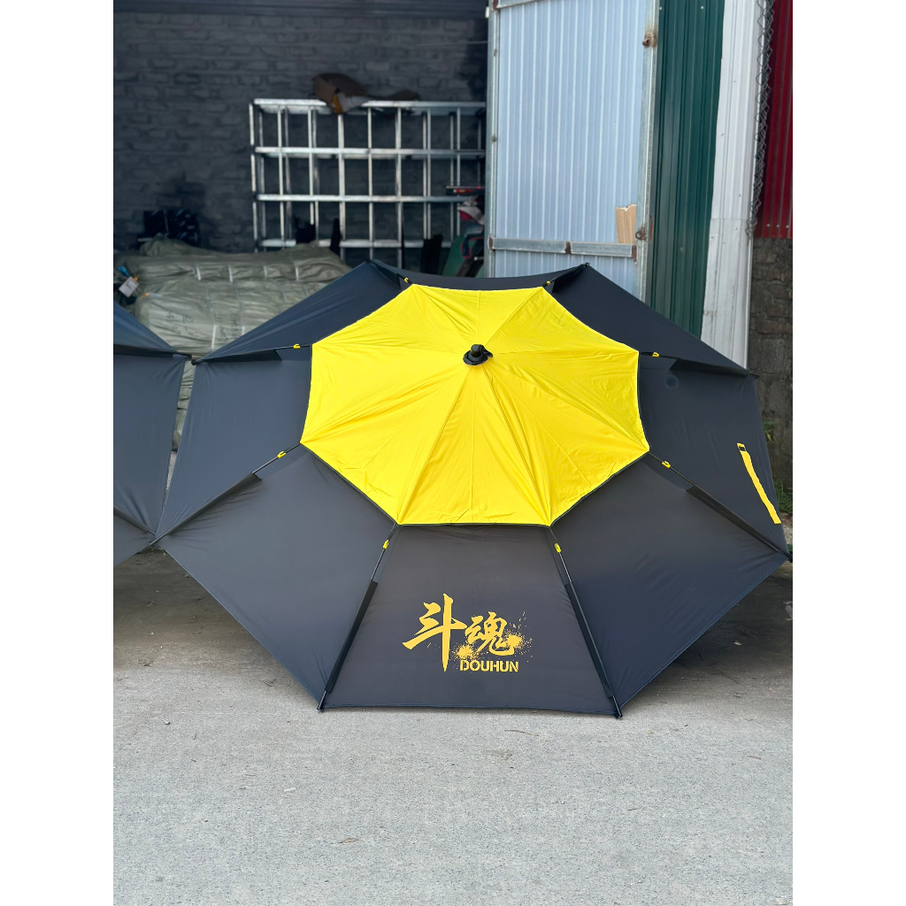 Ô Câu Đài 2 Tầng DOUHUN Ô Câu Cá Che Nắng Mưa Dù Câu Đài Chống Tia UV Cao Cấp Đồ Câu Bắc Việt