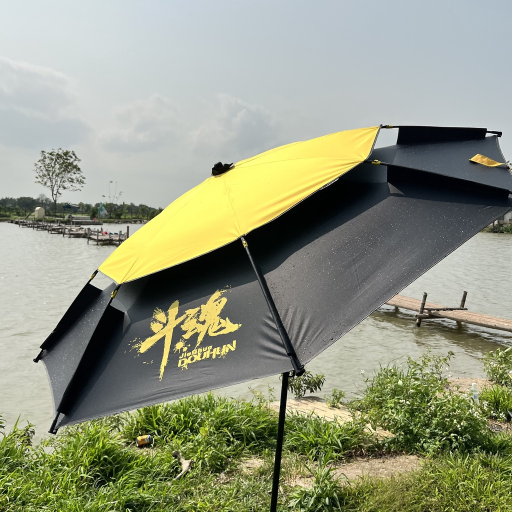 Ô Câu Đài 2 Tầng DOUHUN Ô Câu Cá Che Nắng Mưa Dù Câu Đài Chống Tia UV Cao Cấp Đồ Câu Bắc Việt