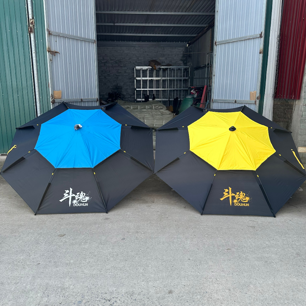 Ô Câu Đài 2 Tầng DOUHUN Ô Câu Cá Che Nắng Mưa Dù Câu Đài Chống Tia UV Cao Cấp Đồ Câu Bắc Việt