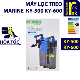 Máy lọc treo marine ky-500 ky-600 mạnh mẽ dùng cho bể thủy sinh 50-60 cm