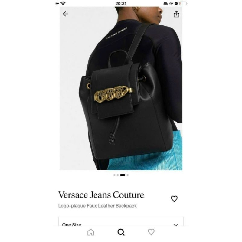 Balo Versac.e Jeans Couture Backpack mẫu mới