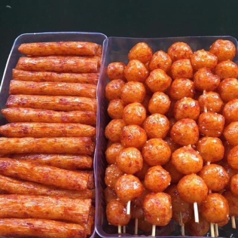 Combo 3 Hộp Bánh Pò Quẩy hộp, Bánh pò xiên vừng, Bánh pò miếng vừng Loại Ngon