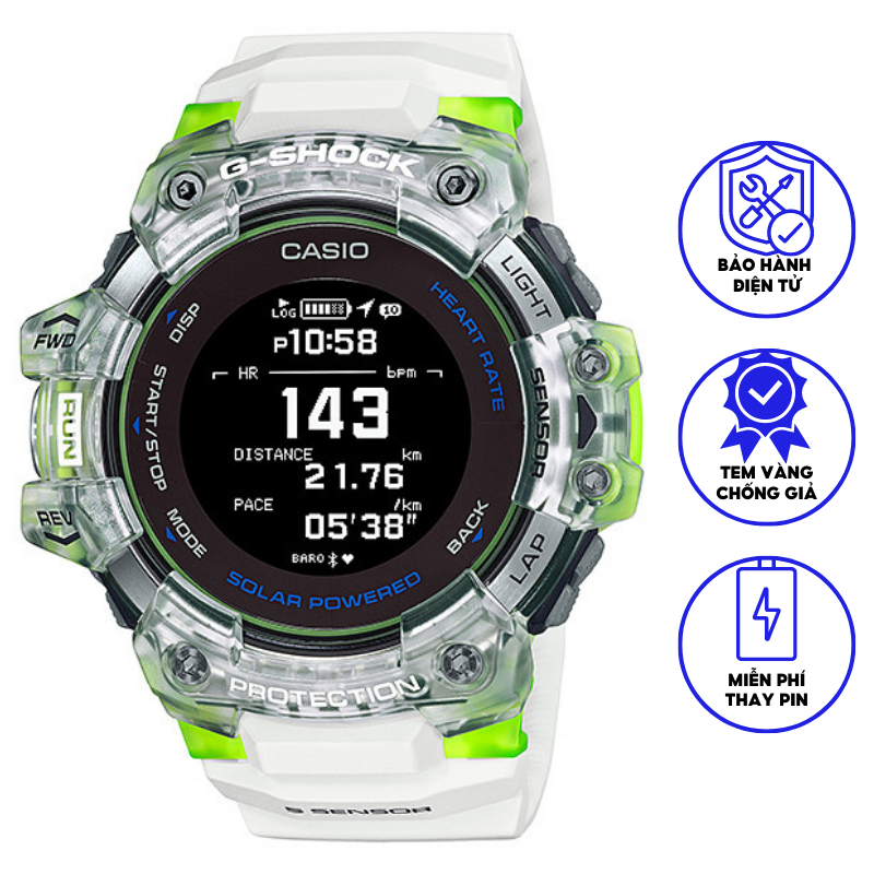 Đồng Hồ Casio Nam Dây Nhựa GSHOCK GBD-H1000-7A9DR Chính Hãng