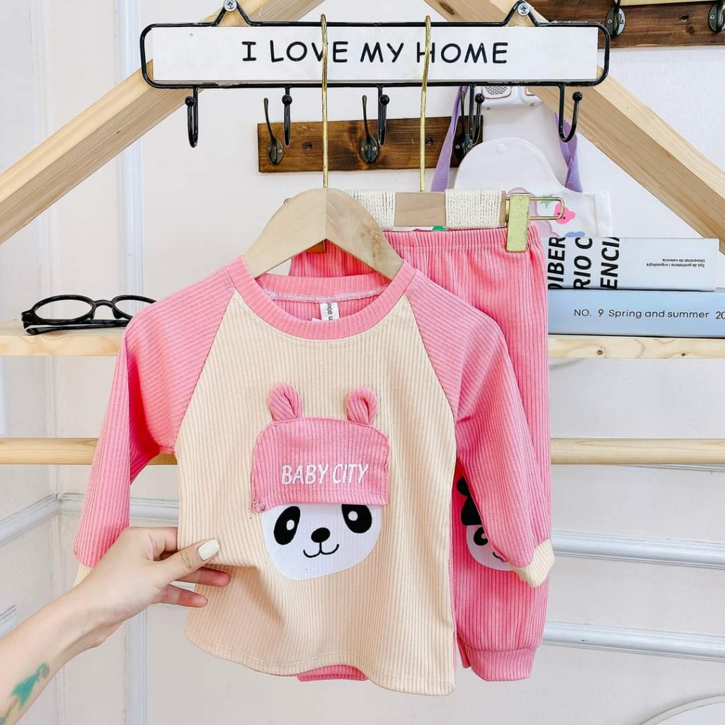 Bộ dài tay bé trai , bộ dài tay bé gái chất Len từ 5kg đến 5kg - JKIDS