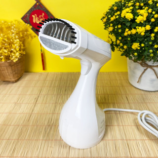 Bàn là, bàn ủi hơi nước cầm tay màu trắng lock&lock eni222wht