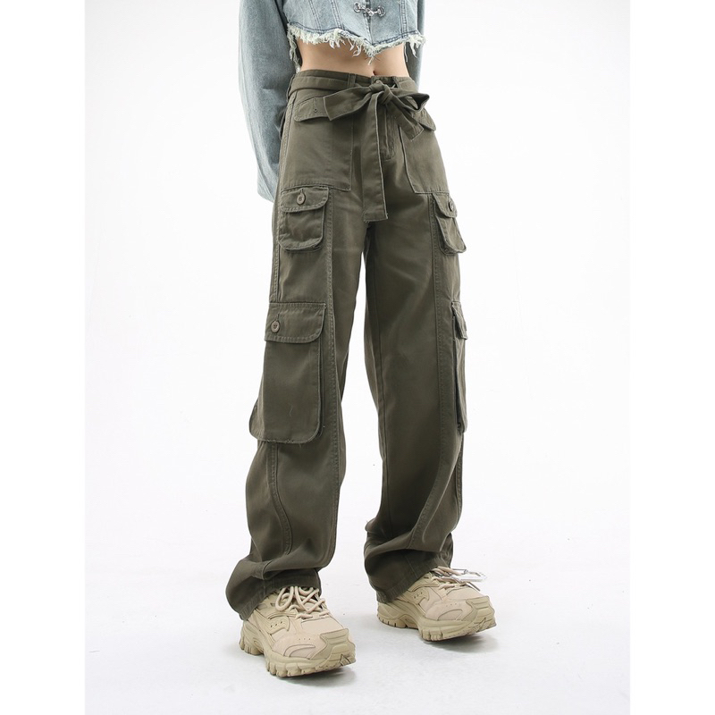 Quần bò ống rộng nam nữ unisex túi hộp M7, quần jeans ống rộng lưng cao, vải bò dày đẹp , không giãn ,dáng suông M734 | BigBuy360 - bigbuy360.vn