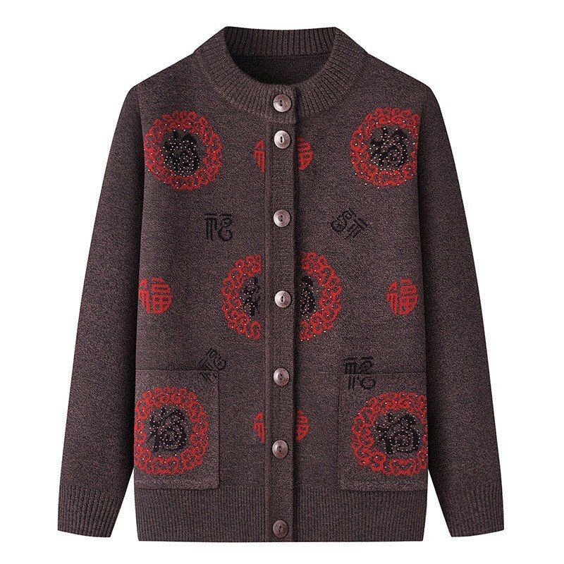 Áo Len Cài Cúc Trung Niên