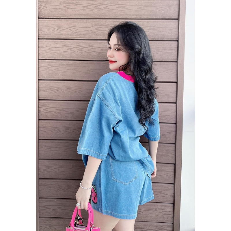 Set bò gấu dâu to bự Bigsize 60kg - 110kg