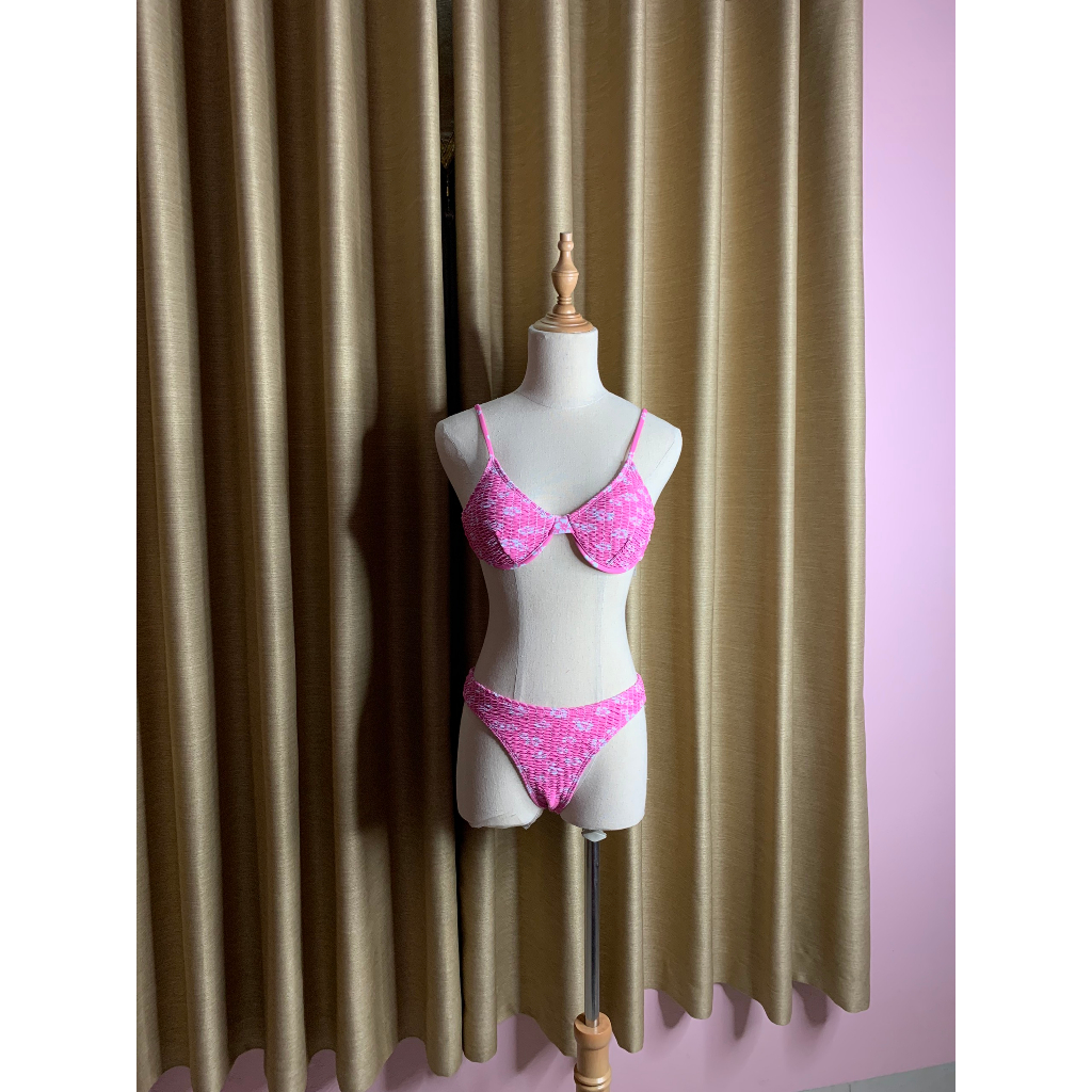 Bikini 2 mảnh họa tiết hoa nhí Nâng ngực BH30