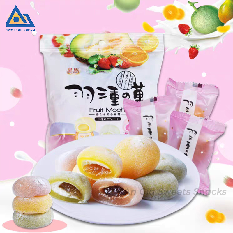 Bánh mochi Đài Loan Royal Family hương trái cây đủ vị 250g An Gia Sweets & Snacks