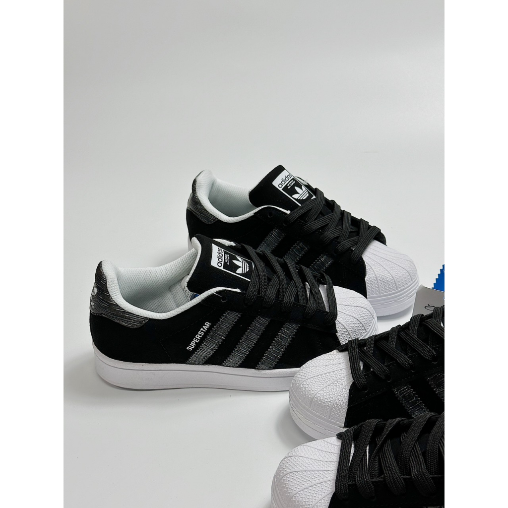 GIÀY THỂ THAO ADIDAS SUPER STAR ĐEN FULL_GIÀY SNEAKER SÒ ĐEN DA LỘN HÀNG CAO CẤP