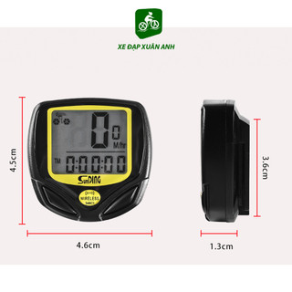 [Siêu rẻ - Free ship] Đồng Hồ Đo Tốc Độ Xe Đạp Không Dây Chống Nước