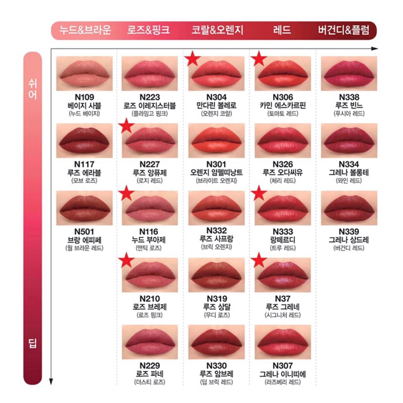 1 set son Givenchy 4 màu son lì mềm môi lâu trôi không khô căng môi màu siêu đẹp màu son tôn da