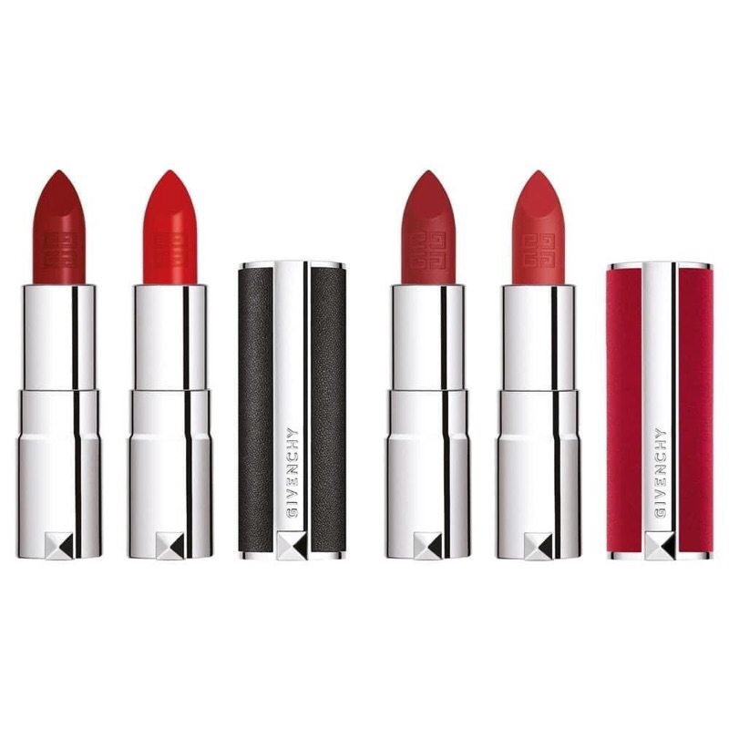 1 set son Givenchy 4 màu son lì mềm môi lâu trôi không khô căng môi màu siêu đẹp màu son tôn da