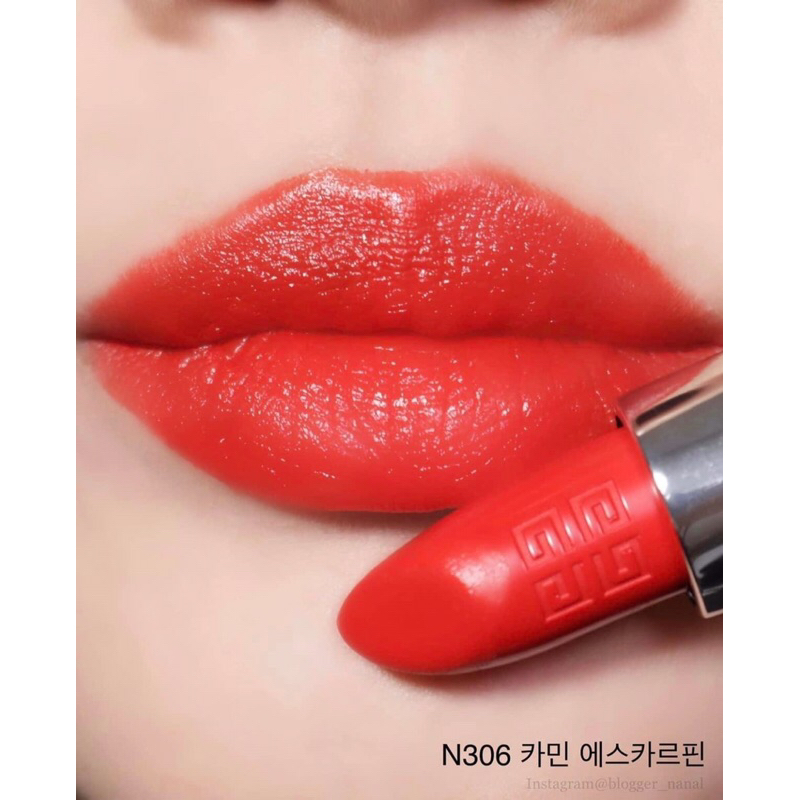 1 set son Givenchy 4 màu son lì mềm môi lâu trôi không khô căng môi màu siêu đẹp màu son tôn da