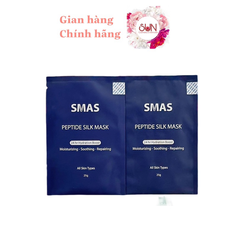 MẶT NẠ CẤP ẨM PHỤC HỒI SMAS PEPTIDE SILK MASK